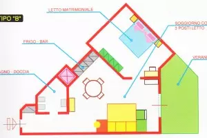 Piantina Bilo B - Residence